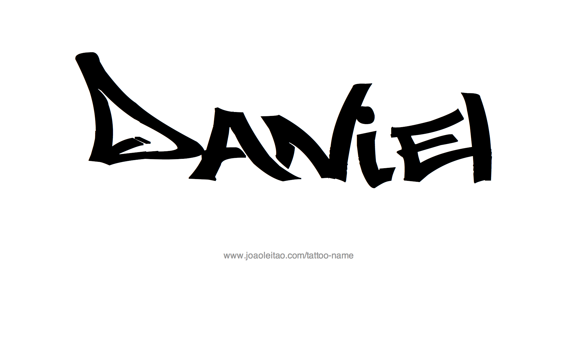 Логотип имени Даниил